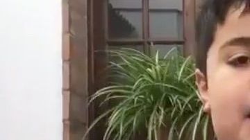 Un niño pide que los Reyes Magos "se lleven" al presidente.