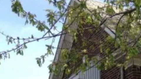 Una de las casas en venta por $1 dólar.