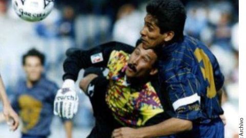 Jorge Campos y Pablo Larios llegaron a coincidir en las canchas