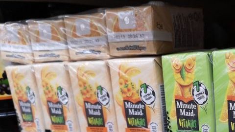Los jugos de Minute Maid fueron de los peor calificados.