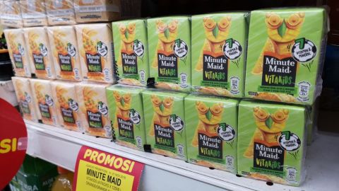 Los jugos de Minute Maid fueron de los peor calificados.