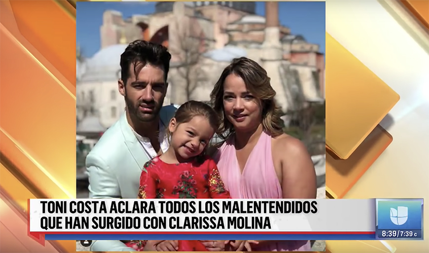 Toni Costa habla de boda con Adamari