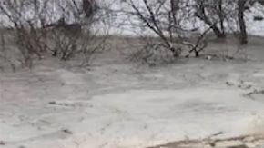 Madre e hija se salvan de hundirse en el hielo.