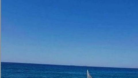 Paseando en un yate