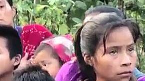 Los desplazados en la montaña chiapaneca padecen las bajas temperaturas./EFE