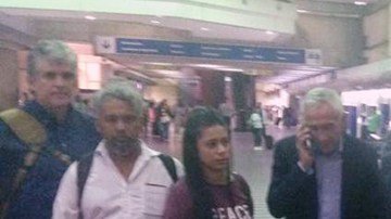 Jorge Ramos y su equipo deportado