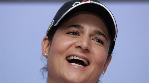 Lorena Ochoa, la mejor golfista mexicana de la historia y durante un tiempo la mejor del planeta.