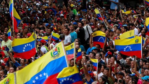 Manifestaciones en Caracas.