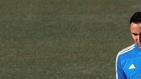 El portero costarricense del Real Madrid Keylor Navas.