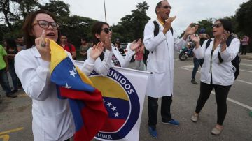 Médicos venezolanos.