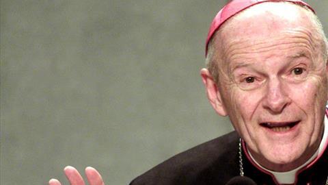 Theodore McCarrick en una foto del 2002.