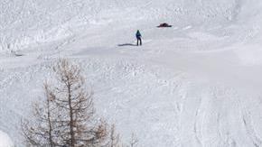 Este miércoles se reanudaron las maniobras de rescate en el lugar donde se registró el alud