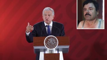 El presidente López Obrador prometió ayudar a la familia de "El Chapo".