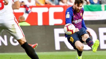 Lionel Messi fue clave en el triunfo 4-2 del Barcelona sobre el Sevilla