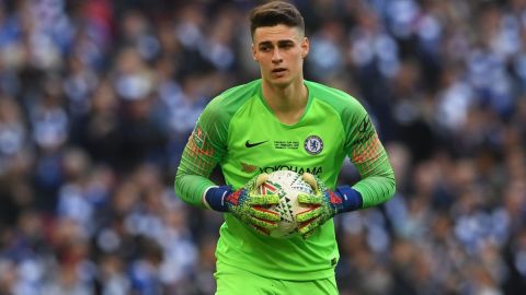 El portero del Chelsea Kepa Arrizabalaga.