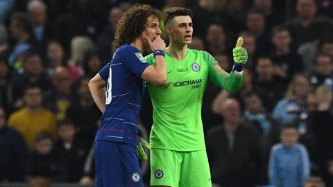 El portero español Kepa Arrizabalaga no quiso salir cuando el entrenador del Chelsea así lo solicitó.