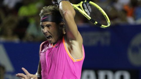 El tenista español Rafael Nadal fue eliminado por Nick Kyrgios del Abierto mexicano en Acapulco.