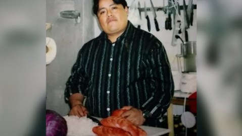Alberto Leal Dolores era cocinero