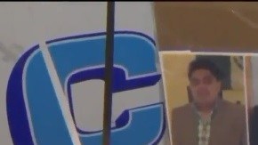 Altar en memoria de los tres fallecidos