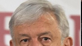 Andrés Manuel López Obrador, Joaquín "El Chapo" Guzmán y Enrique Peña Nieto.