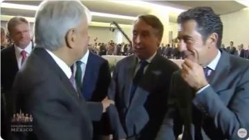 Andrés Manuel López Obrador y Emilio Azcárraga se reunieron en Palacio Nacional