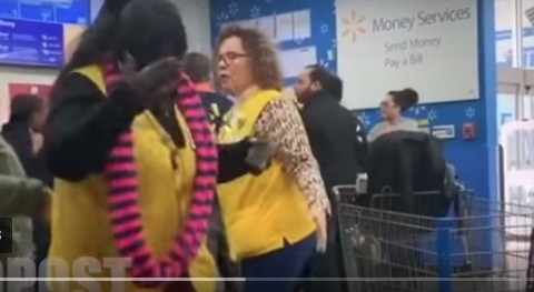 Una de las empleadas agredidas