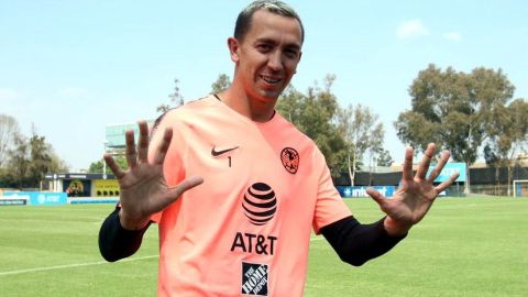 Agustín Marchesín, portero del Club América.