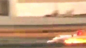 Se despistó la avioneta ambulancia.