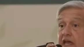 AMLO en su conferencia de prensa desde Badiraguato.