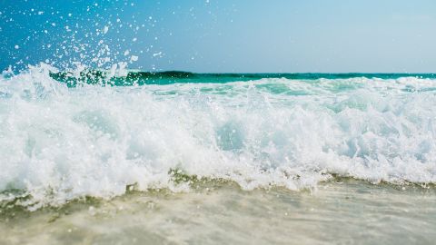 La familia se encontraba en una playa no apta para bañistas.