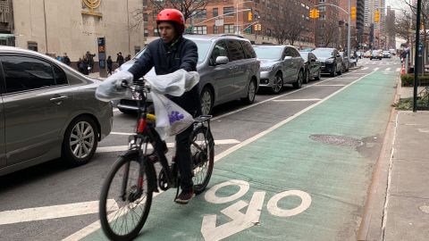 Ciclistas en Nueva York