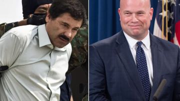 El fiscal general Matthew Whitaker acudió a la Corte Federal donde se desarrolla el juicio contra "El Chapo".