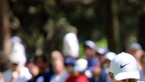 Tiger Woods tuvo un discreto debut en el Campeonato Mundial de Golf que de disputa en México