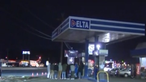 Estación de servicio donde sucedió el accidente