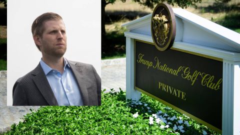 Eric Trump, el hijo del presidente es el director ejecutivo de la Organización Trump