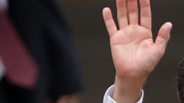 Peña Nieto pareciera tener problemas con su estatura.