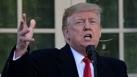 Trump arremetió contra los demócratas tras votación en el Congreso