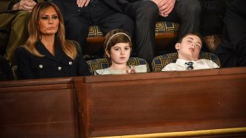 Joshua estuvo sentado cerca de la Primera Dama.