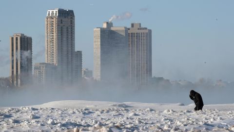 El vórtice polar ha desplazado aire ártico hacia el oeste y noreste de Estados Unidos con temperaturas que han bajado a grados extremos.