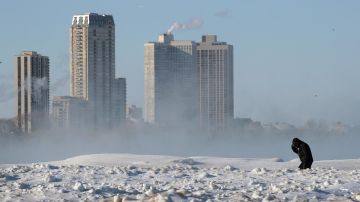 El vórtice polar ha desplazado aire ártico hacia el oeste y noreste de Estados Unidos con temperaturas que han bajado a grados extremos.