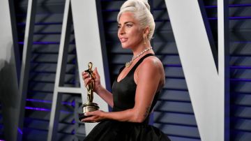 Lady Gaga en los premios Óscar.
