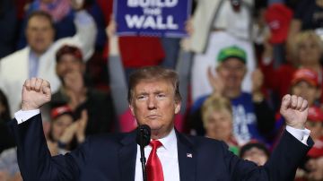 Trump promete en El Paso Texas que construirá el muro fronterizo