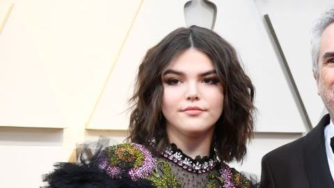 Alfonso Cuarón y sus hijos.