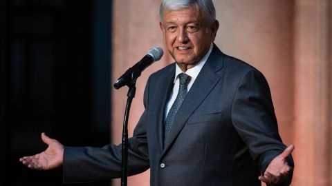 Andrés Manuel López Obrador, presidente electo de México.