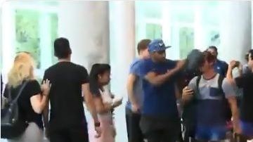 Wanchope le propinó un golpe con un bolso a un aficionado del River Plate