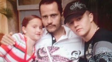 Foto que circula en redes de "El Mencho" con sus hijos reconocidos, Jessica y Rubén.