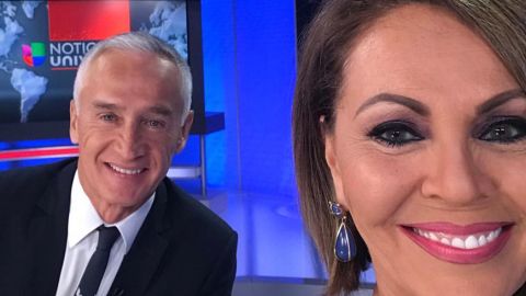 María Elena Salinas y Jorge Ramos