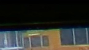 El momento en el que el autobús choca.