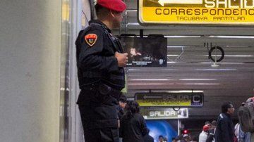 Metro en la Ciudad de México.