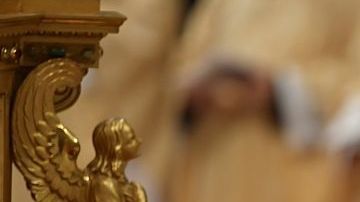 El papa Francisco en la misa de víspera de Navidad en El Vaticano.